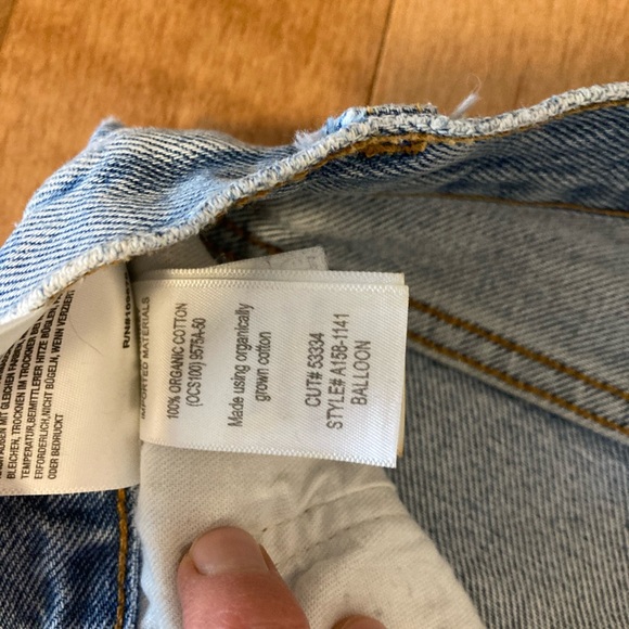 Agolde Balloon Jeans -Revival size 24 - Picture 2 of 9